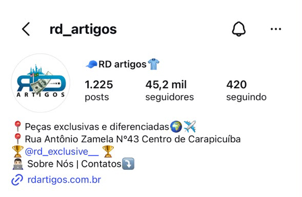 Imagem do cliente RD Artigos